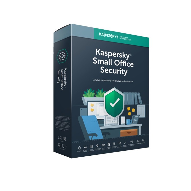 Antivirus Kaspersky Small Office Security 7 Seguridad De  Base Español 5 Licencia(S) 1 Año(S)