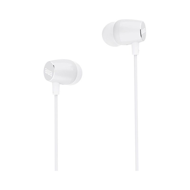 Auriculares Aiwa Estm-30Wt    Dentro De Oído Llamadas/Música/Deporte/Uso Diario Blanco