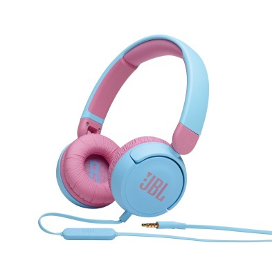 Auriculares Jbl Jr310  Alámbrico Diadema Música Azul