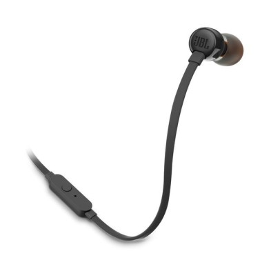 Auriculares Jbl Tune 160  Alámbrico Dentro De Oído Negro