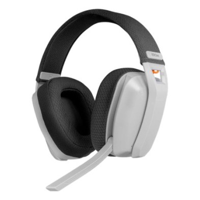 Auriculares Krom Kanji  Inalámbrico Y Alámbrico Diadema Juego Usb Tipo C Bluetooth Blanco