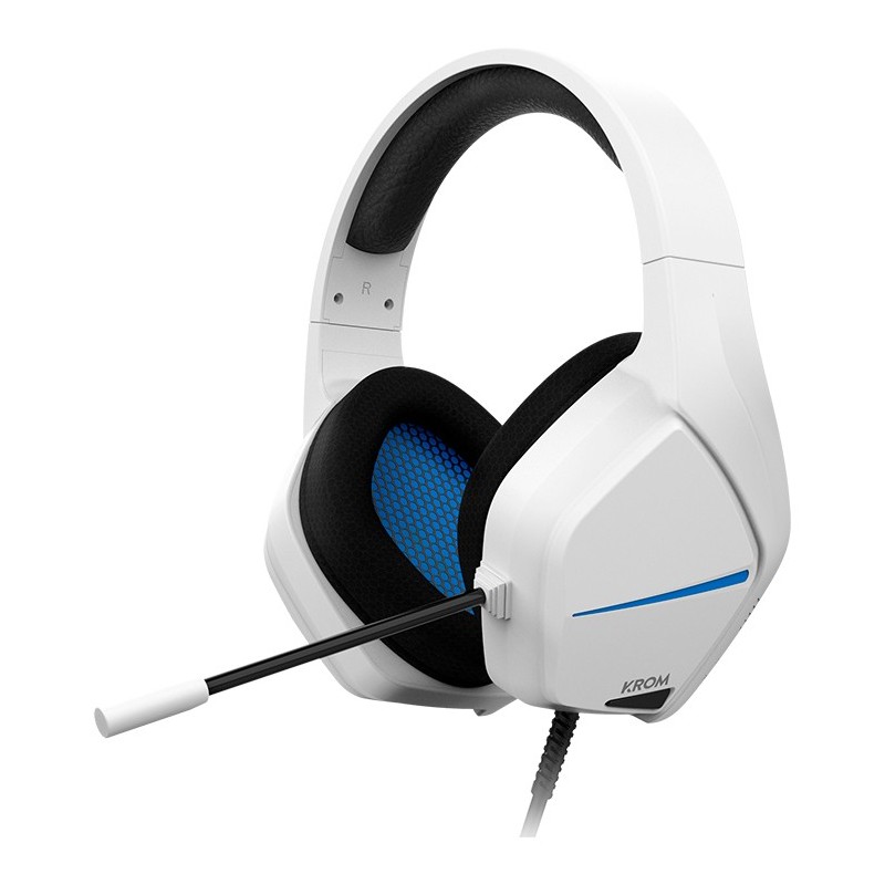 Auriculares Krom Kopa Move  Alámbrico Diadema Juego Blanco