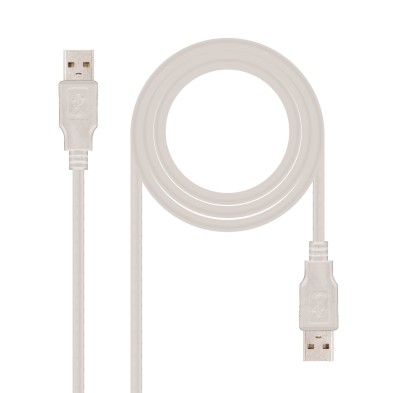 Cable Nanoclabe  Usb 2.0, Tipo A/M-A/M, 2.0 M