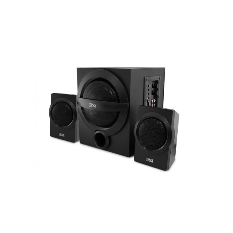 Conjunto De Altavoces 3Go Y750  42 W Pc Negro 2.1 Canales