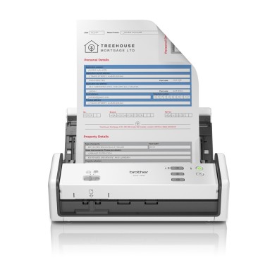 Escaner Brother Ads-1300  Con Alimentador Automático De Documentos (Adf) 1200 X 1200 Dpi A4 Blanco