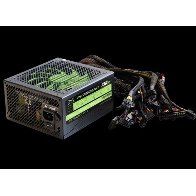 Fuente De Alimentación Droxio Ps750Sxr 750 W 20+4 Pin Atx Atx Fruta Del Bosque, Verde