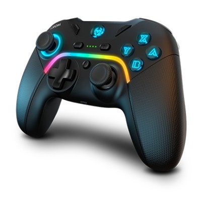 Mando Krom Kayros Negro Bluetooth Gamepad Analógico/Digital Android, Nintendo Switch, Pc, Ios