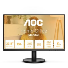 Monitor Aoc 24B3Ca2  60,5 Cm (23.8") 1920 X 1080 Pixeles Full Hd Led Negro