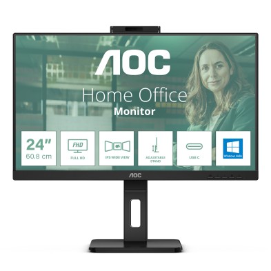 Monitor Aoc 24P3Cw  60,5 Cm (23.8") 1920 X 1080 Pixeles Full Hd Led Negro