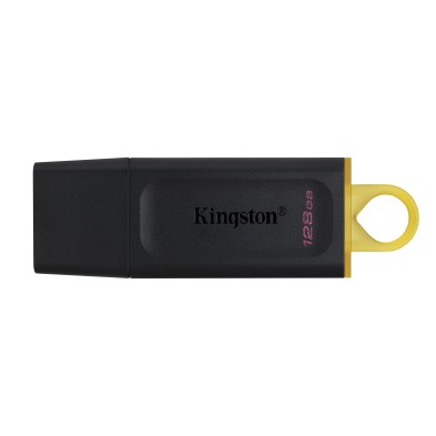 Pendrive Kingston Datatraveler Exodia  128 Gb Usb Tipo A 3.2 Gen 1 (3.1 Gen 1) Negro, Amarillo