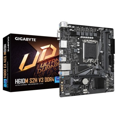 Placa Base Gigabyte H610M S2H V3 Ddr4  Intel H610 Express Lga 1700 Micro Atx