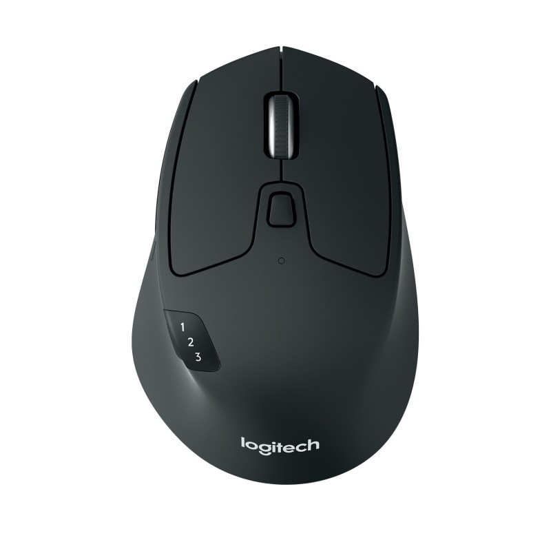 Raton Logitech M720  Oficina Mano Derecha Rf Wireless + Bluetooth Óptico 1000 Dpi