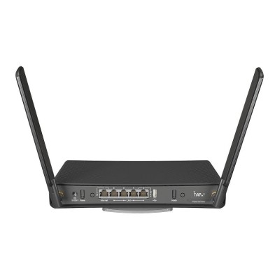 Router Mikrotik Hap Ac³  Inalámbrico Gigabit Ethernet Doble Banda (2,4 Ghz / 5 Ghz) Negro