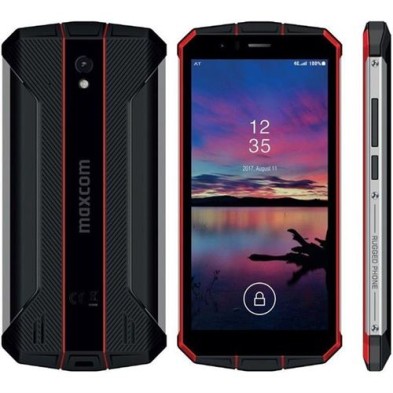 Maxcom Sm Rugerizado 4G 3+32Gb-5In 3000Mah.13+5Mpix Lector 12,7 Cm (5") Android 10 3 Gb Negro