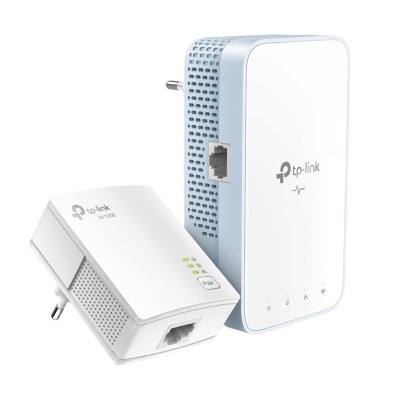 Adaptador De Red Tp-Link Tl-Wpa7517 Kit Powerline 1000 Mbit/S Ethernet Wifi Blanco