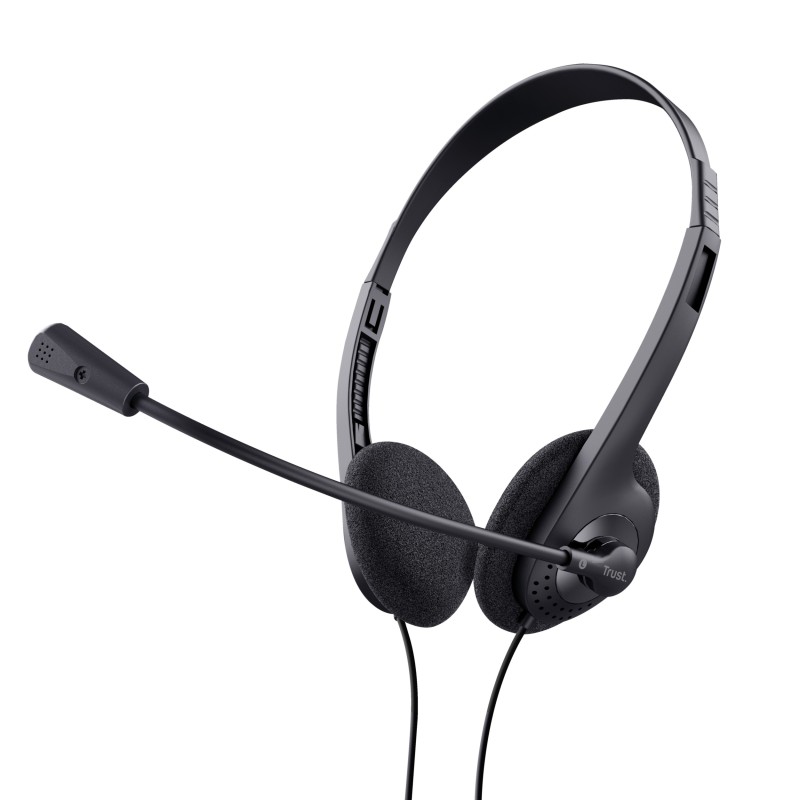 Auriculares Trust 24659   Alámbrico Diadema Llamadas/Música Negro