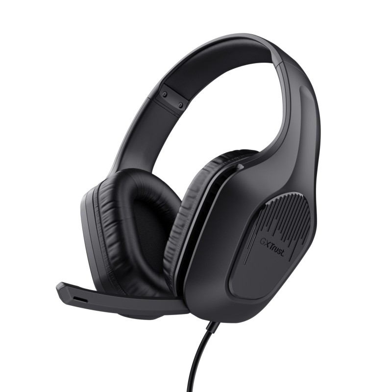 Auriculares Trust Gxt 415 Zirox  Alámbrico Diadema Juego Negro