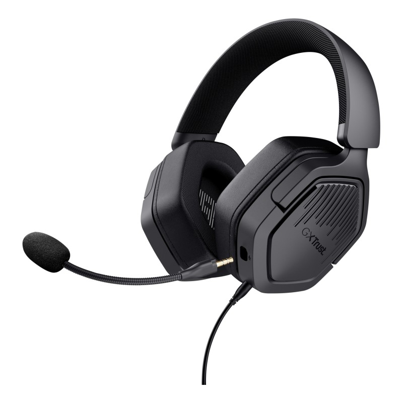 Auriculares Trust Gxt492 Carus  Alámbrico Diadema Juego Negro