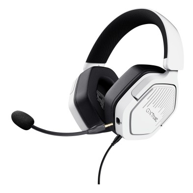 Auriculares Trust Gxt492W Carus  Alámbrico Diadema Juego Blanco