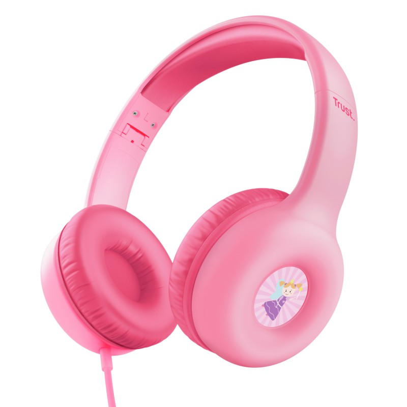 Auriculares Trust Nouna  Alámbrico Diadema Llamadas/Música Rosa