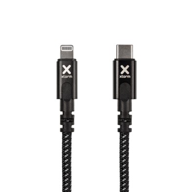 Cable Usb-C A Lightning Xtorm Cx2041  Original 3M Negro