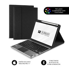 Funda Con Teclado Subblim Retroiluminado Keytab Pro Bl Bt Touchpad Ipad Pro 11 2020 Black