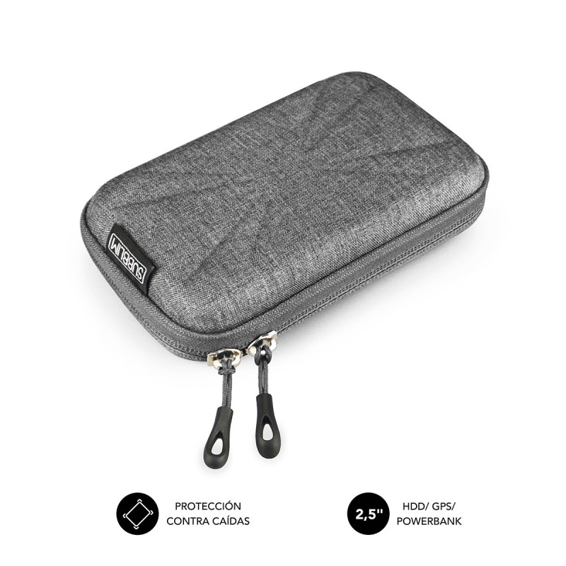 Funda Disco Duro Subblim Hdd Business Case 2,5" Grey