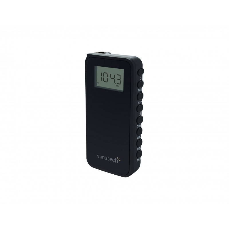 Radio Portátil Sunstech Rpd23 Personal Digital Negro