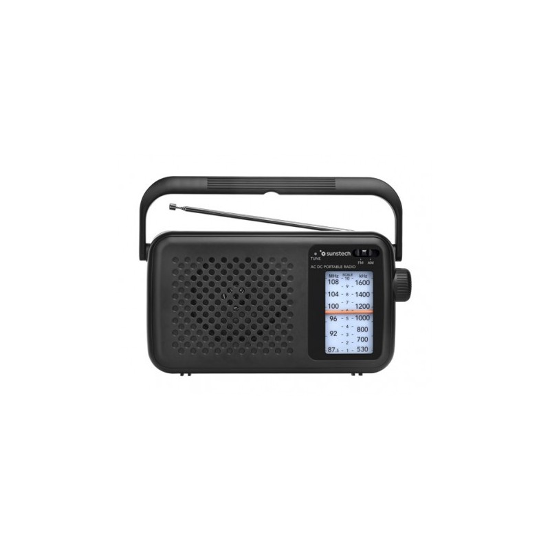 Radio Portátil Sunstech Rps760  Negro