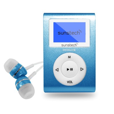 Reproductor De Mp3 Sunstech Dedaloiii  8 Gb Azul