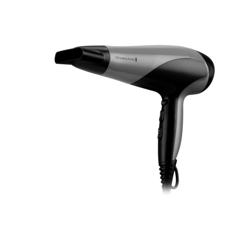 Secador Remington D3190S  2200 W Negro, Plata