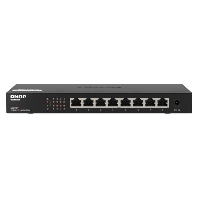 Switch Qnap Qsw-1108-8T  No Administrado 2.5G Ethernet (100/1000/2500) Negro