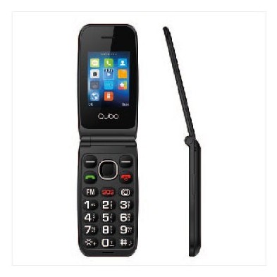 Teléfono Para Personas Mayores Qubo Neo 2 Nw 6,1 Cm (2.4") Negro