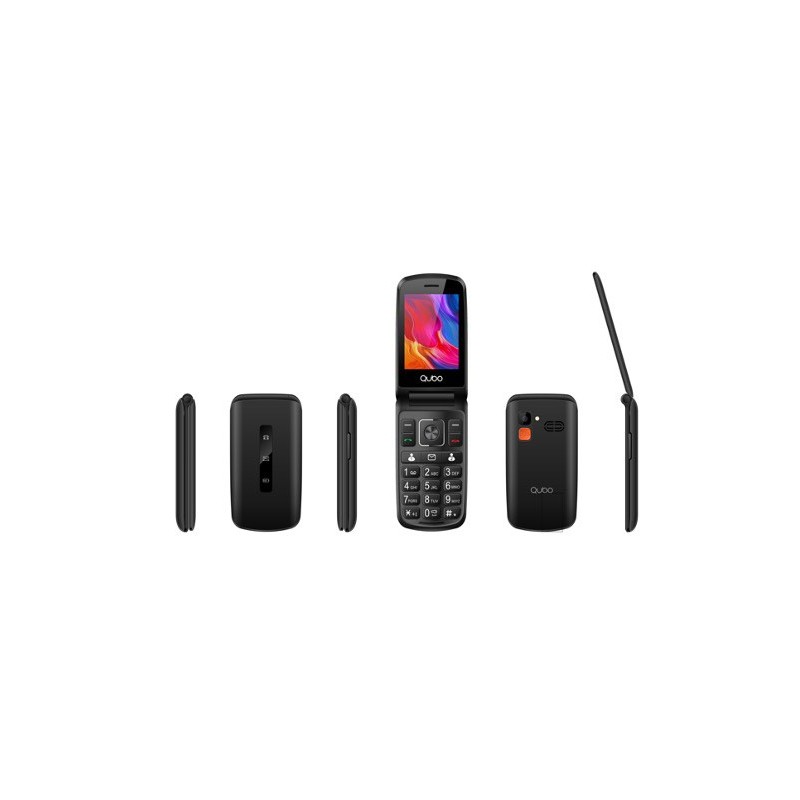 Teléfono Para Personas Mayores Qubo P-210 Nw 7,11 Cm (2.8") Negro