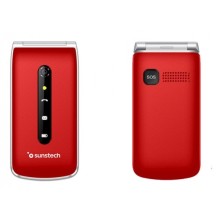 Teléfono Para Personas Mayores Sunstech Celt18 6,1 Cm (2.4") 101 G Rojo