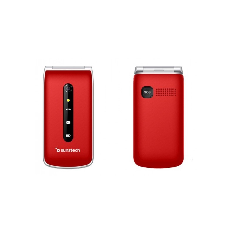 Teléfono Para Personas Mayores Sunstech Celt18 6,1 Cm (2.4") 101 G Rojo