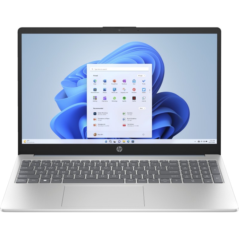 Portátil HP 15-fc0027ns AMD Ryzen™ 5 7520U  39,6 cm 15.6" Full HD 8 GB LPDDR5-SDRAM 512 GB SSD Windows 11 Home Azul