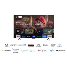 TCL C65 65C655 Televisor 165,1 cm (65") 4K Ultra HD Smart TV Wifi Titanio 450 cd / m²