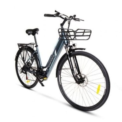 Bicicleta Eléctrica SmartGyro Ebike Sunset Titanium Motor 250W Ruedas 27.5' Titanium