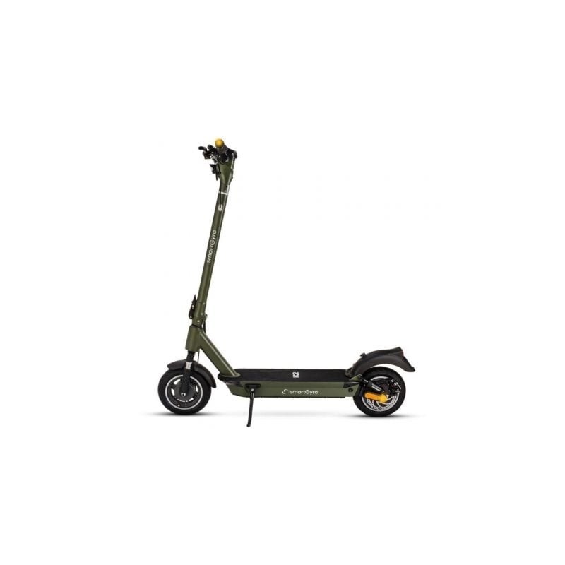 Patinete Eléctrico SmartGyro K2 Army Certificado Motor 800W Ruedas 10' 25kmh Autonomía 50km Verde