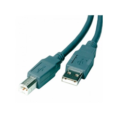 cable USB Vivanco 5m USB 2.0 A/B  USB A USB B Gris