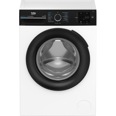 Lavadora Beko B300 Bm3Wfsu39413  Carga Frontal 9 Kg 1400 Rpm Negro, Blanco