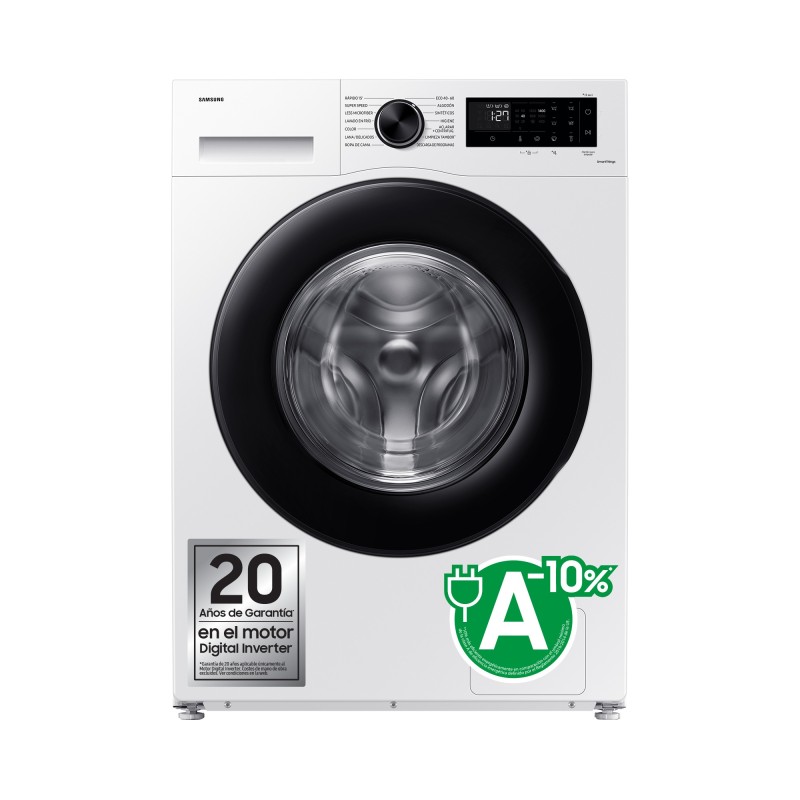 Lavadora Samsung  11Kg Ai Ecobubble Blanca, Clasificación Energética A Ww11Dg5B25Aeec