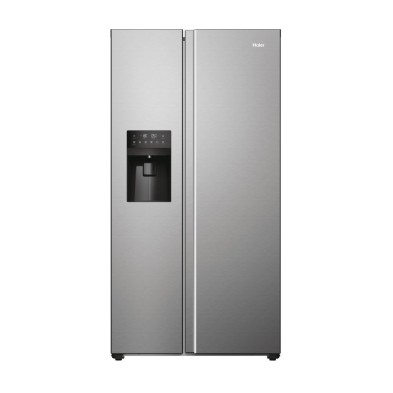 Frigorifico Americano Haier Sbs 90 Serie 5 Hsr5918Dimp  Independiente 511 L D Platino, Acero Inoxidable