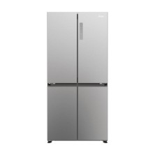 Frigorifico Americano Haier Cube 83 Serie 3 Hcr3818Enmm  Independiente 467 L E Platino, Acero Inoxidable