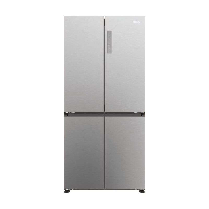 Frigorifico Americano Haier Cube 83 Serie 3 Hcr3818Enmm  Independiente 467 L E Platino, Acero Inoxidable