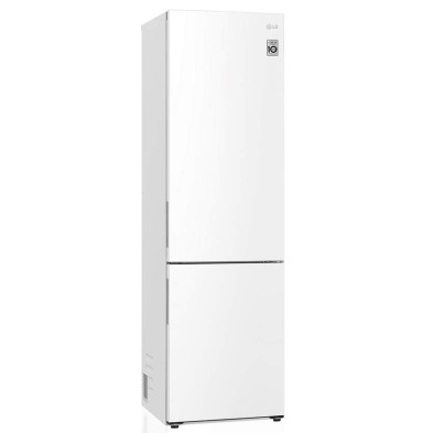 Frigorífico Combi LG GBP62SWNAC - Clase A, 203 x 60 cm, 419L, DoorCooling, FreshConverter, Blanco