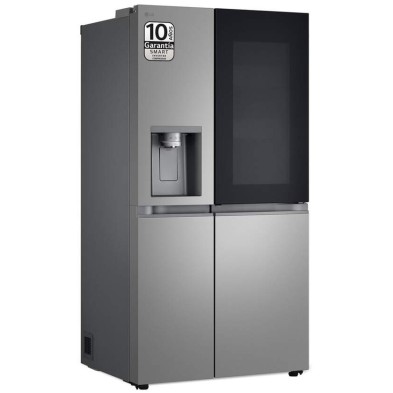 Frigorífico Americano LG GSXE81PYBD - 179 x 91 cm, InstaView, Inox, Clase D, dispensador de hielo