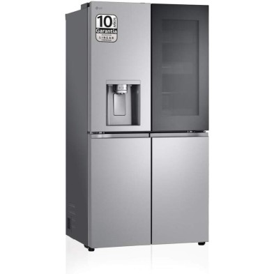 Frigorífico Americano LG GMG960MBEE - Clase E, 638 L, 180x92cm, InstaView, Acero Inoxidable