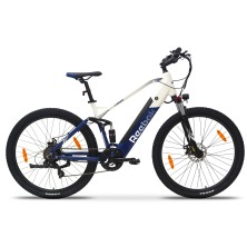 Bicicleta Eléctrica Reebok Rk-Fitmtbsp-Bwazul, Blanco Aluminio L 29" 25,5 Kg Litio